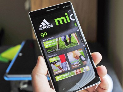 Adidas   miCoach train & run  Windows Phone 8.1