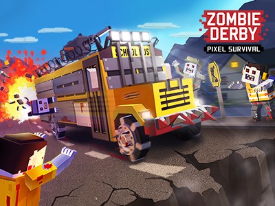 Zombie Derby Pixel Survival     