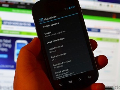 Google Nexus S    Android 4.1