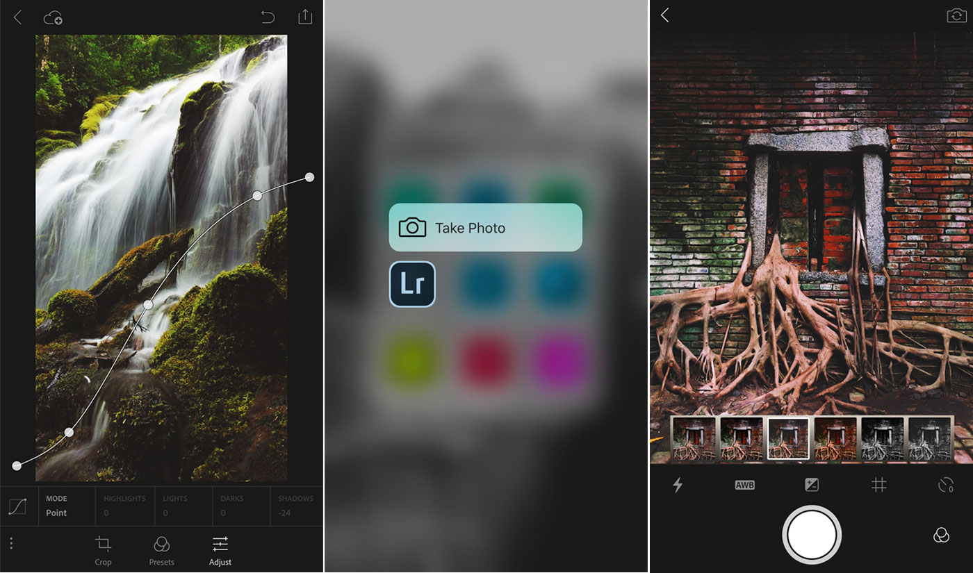 Adobe Lightroom для iOS снабдили полезными инструментами - 4PDA