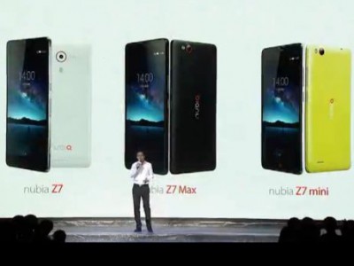 ZTE Nubia Z7, Z7 Max  Z7 Mini  