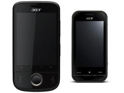 Acer   : E110  Android  Acer P300  WinMo