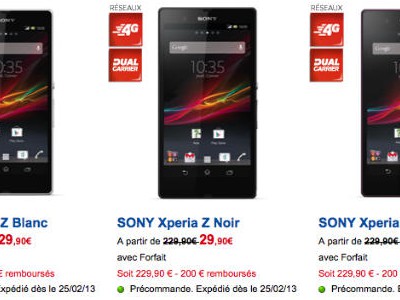      Sony Xperia Z