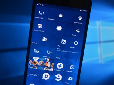 Microsoft       Windows 10 Mobile