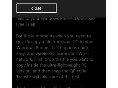 Microsoft    Windows Phone Store