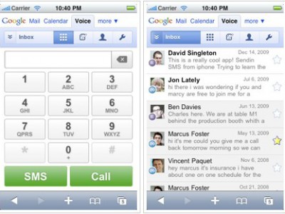 Google Voice   iPhone,   