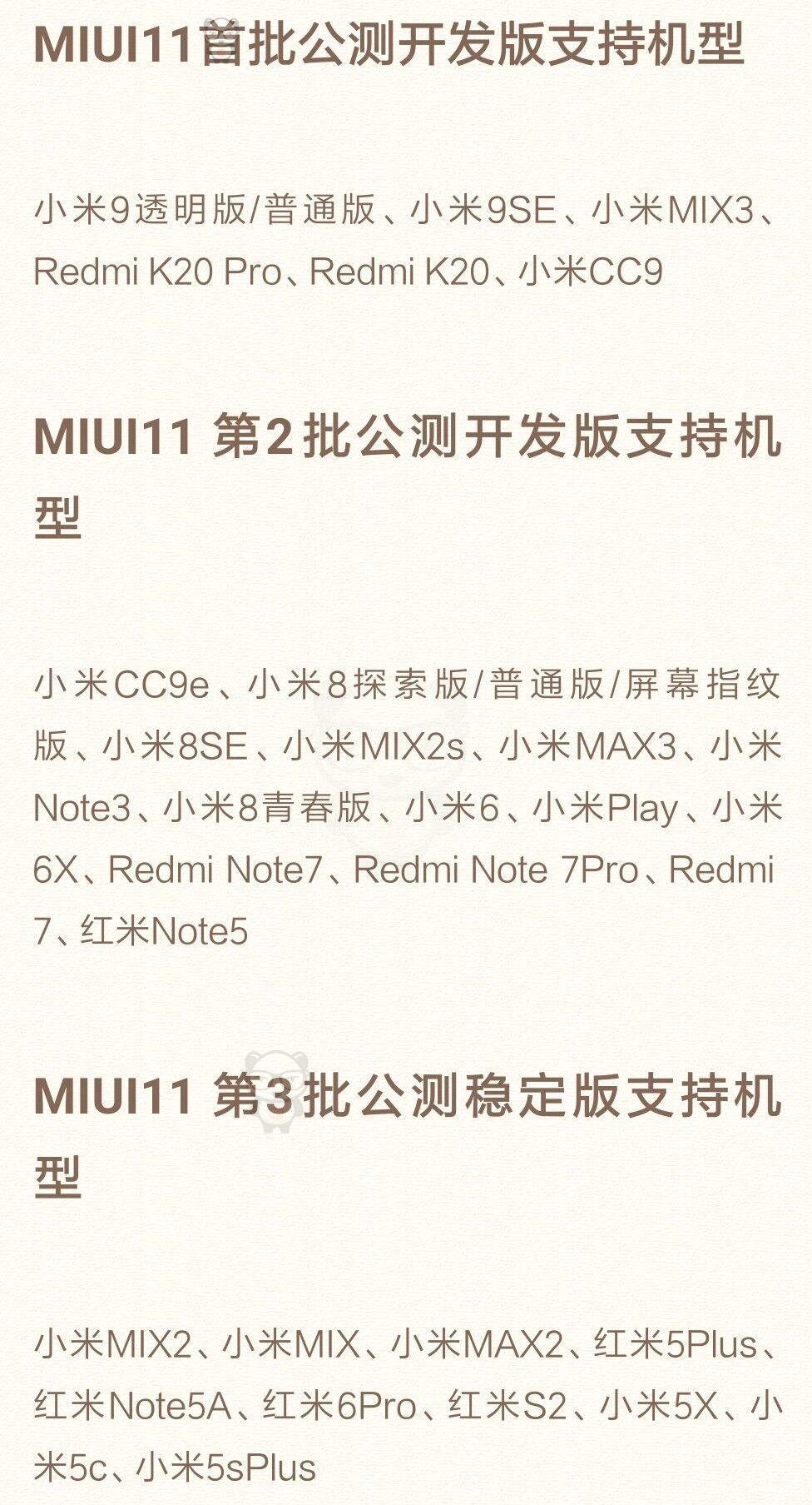 Какие смартфоны Xiaomi и Redmi получат обновление до MIUI 11 - 4PDA