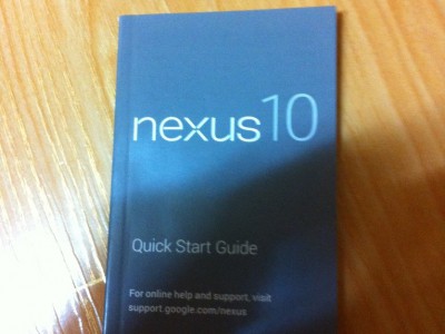   Nexus 10   