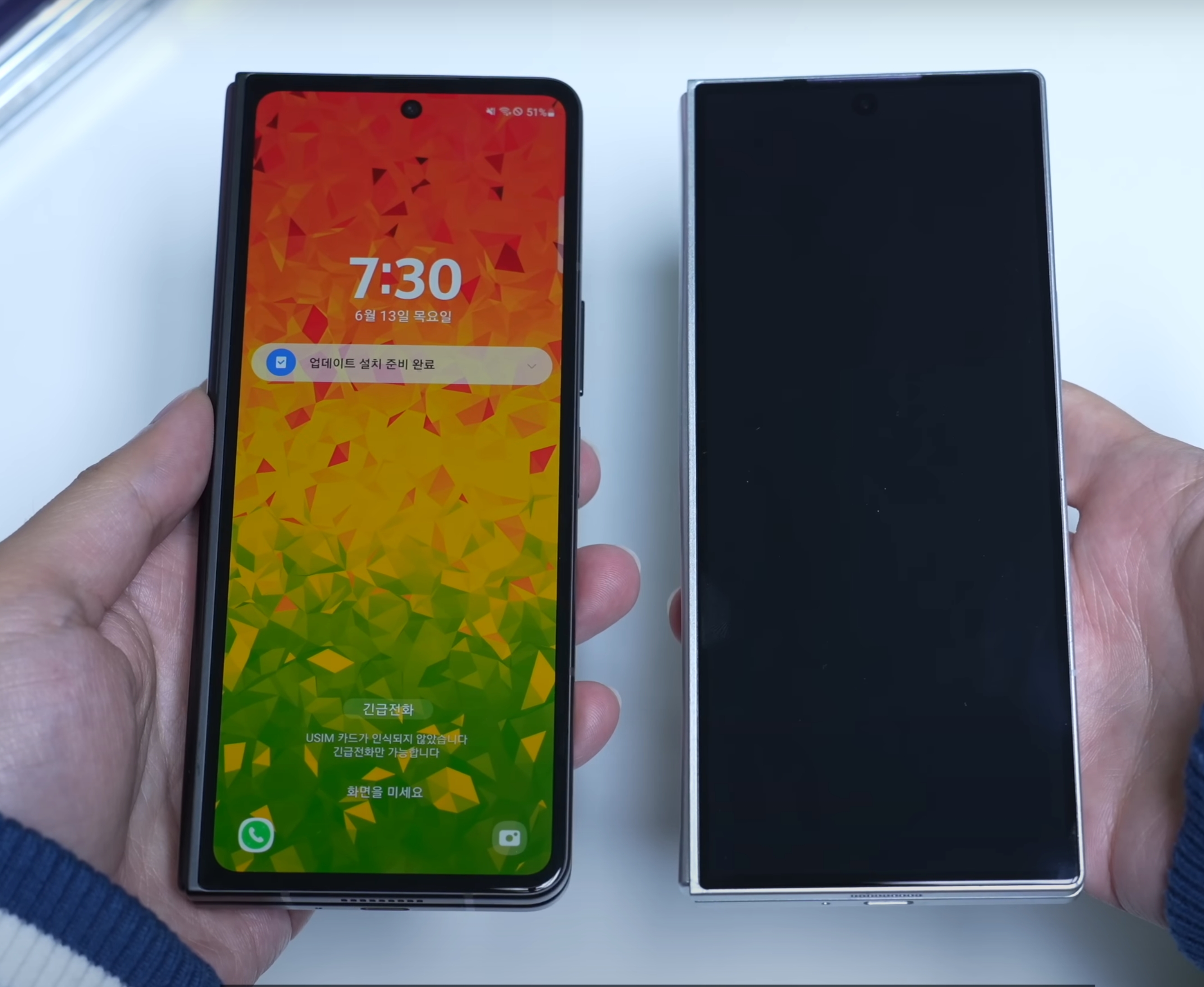 Макет Samsung Galaxy Z Fold6 сравнили с предыдущим флагманом [ВИДЕО] - 4PDA