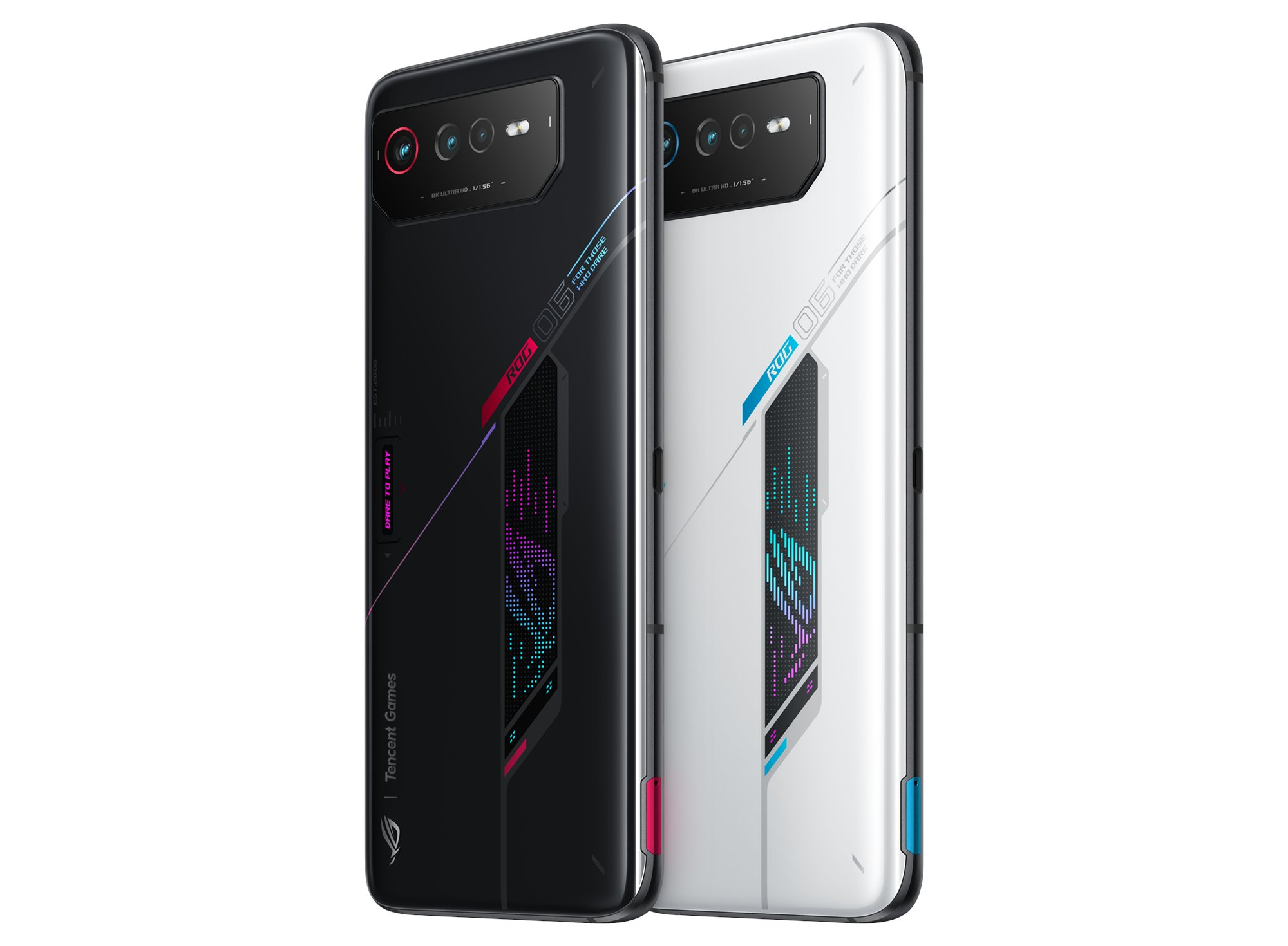 ASUS ROG Phone 6 во всех деталях и в двух цветах на официальных рендерах -  4PDA