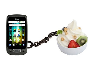 LG    Optimus One P500  Gingerbread