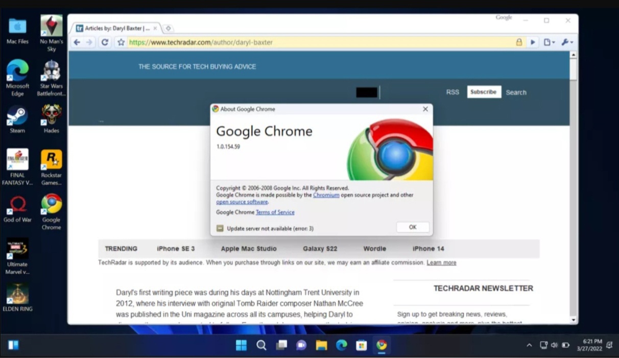 Журналисты опробовали Google Chrome 1.0 на Windows 11 - 4PDA