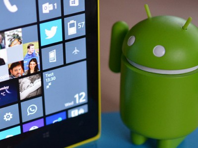 25%  Windows Phone   Android