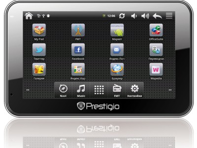 Prestigio       GPS  Prestigio GeoVision GV5500AND