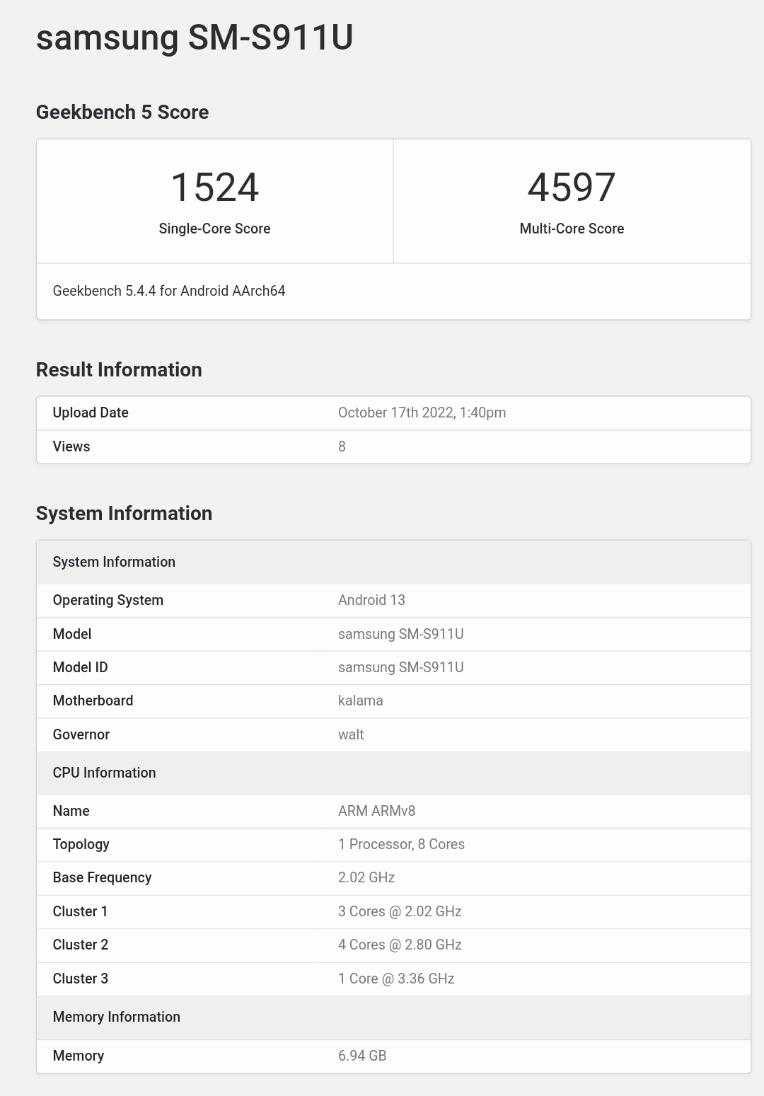 Samsung Galaxy S23 на Snapdragon 8 Gen 2 почти догнал старый iPhone на A15  - 4PDA