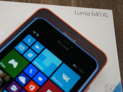  Microsoft Lumia 640 XL:    