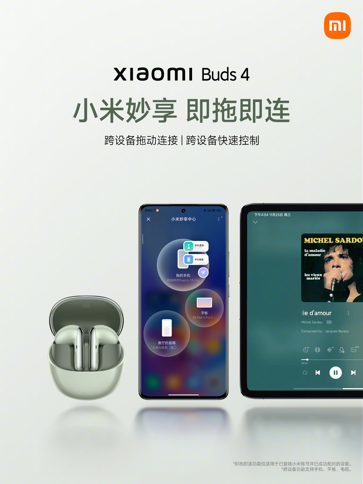 Xiaomi Buds 4: графен, отслеживание головы и настраиваемый шумодав - 4PDA