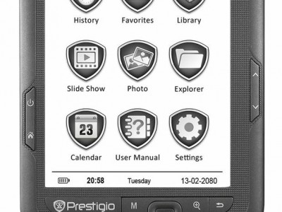 Prestigio MultiReader 3664:     E-Ink 