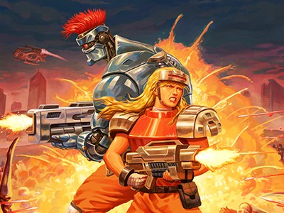  Blazing Chrome:    Contra