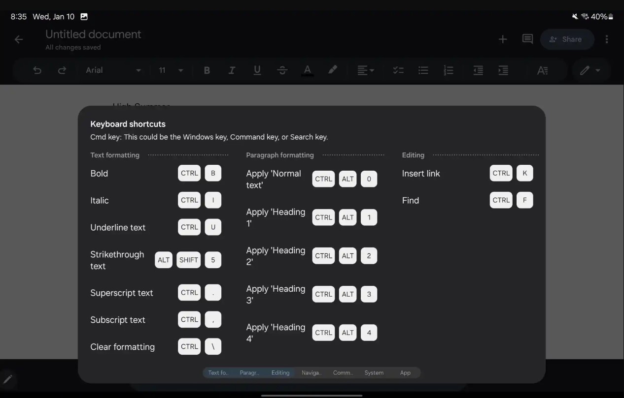 В Gboard появилась новая панель инструментов для Bluetooth-клавиатур - 4PDA