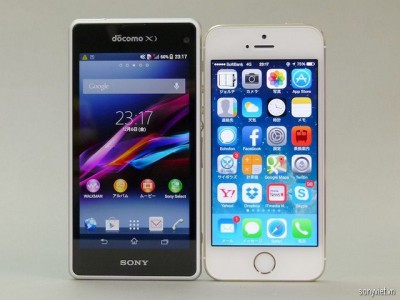 Sony Xperia Z1f      iPhone 5s