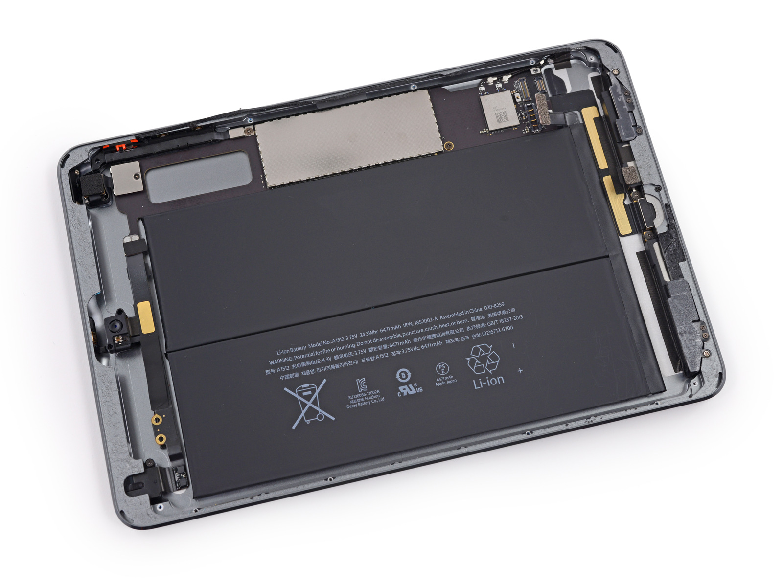 iFixit разобрали Apple iPad Mini Retina - 4PDA