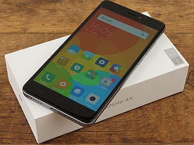  Xiaomi Redmi Note 4X:   Snapdragon