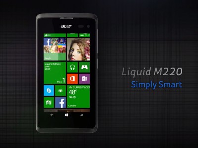 Acer Liquid M220  Windows Phone    $90