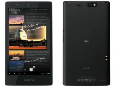 Sharp Aquos Pad SHT21 -    IGZO-