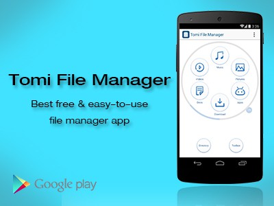 Tomi File Manager:      