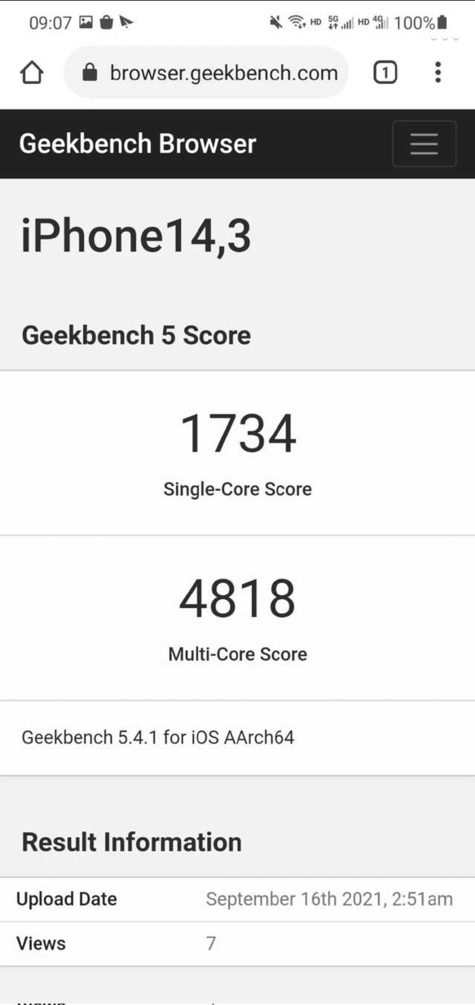 Apple A15 Bionic обошёл флагманы Qualcomm и Samsung в бенчмарке - 4PDA