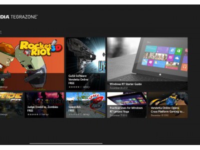  NVIDIA TegraZone      Windows RT