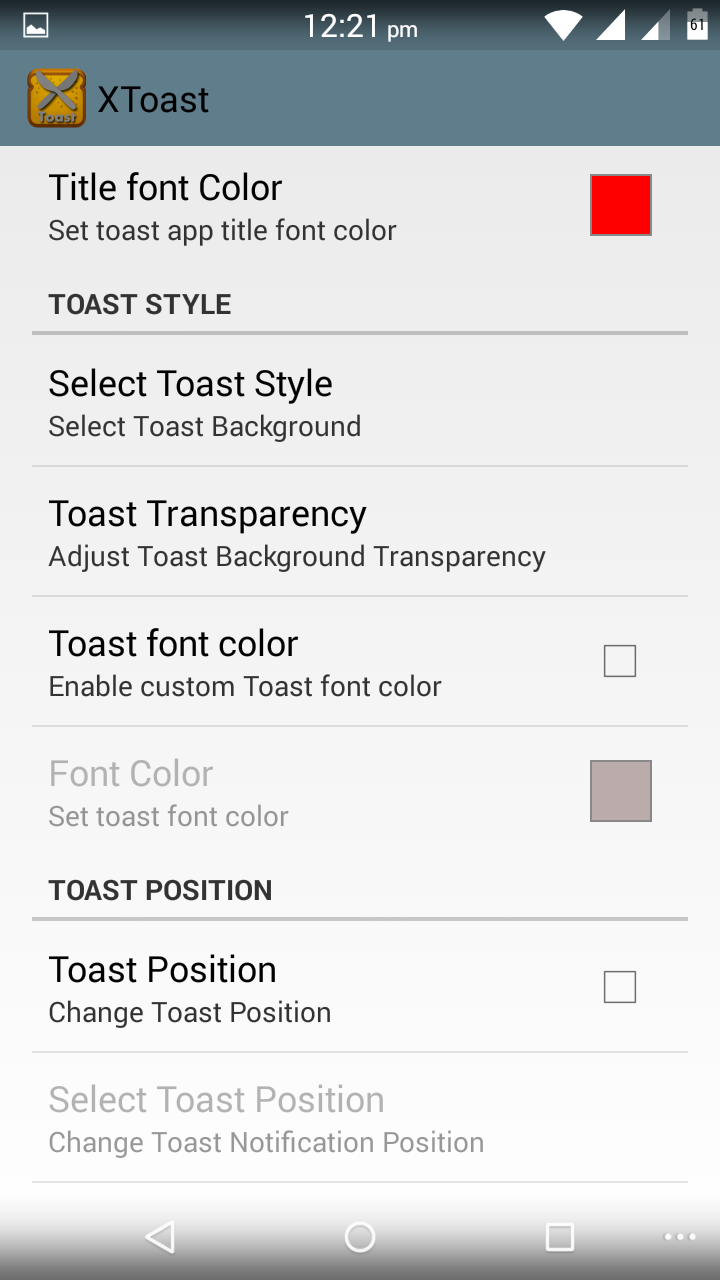 Как настроить системные уведомления Android с помощью Xtoast - 4PDA