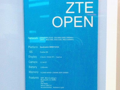    ZTE Open  Firefox OS