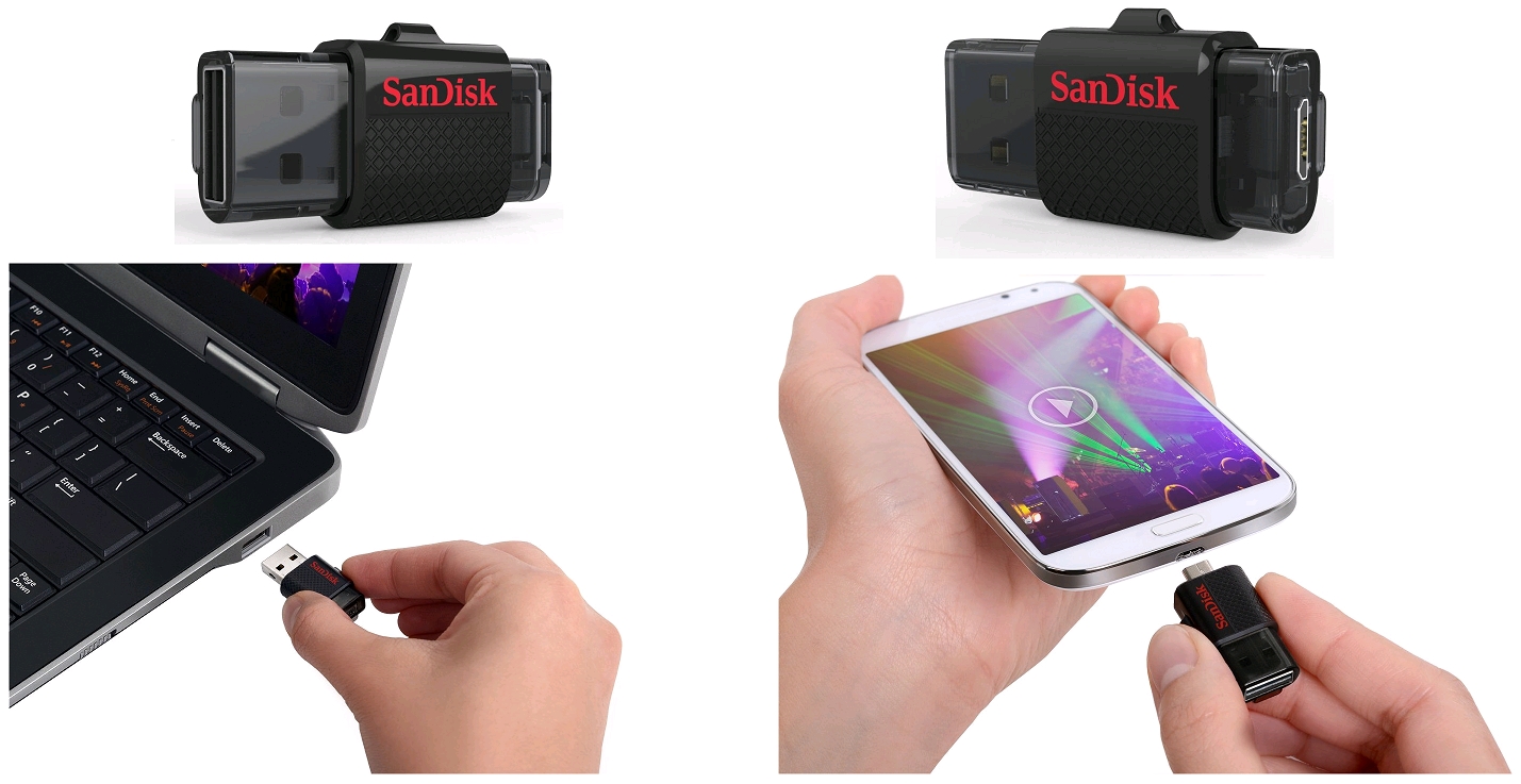 SanDisk Ultra Dual USB Drive 3.0 можно подключить непосредственно к  смартфону - 4PDA