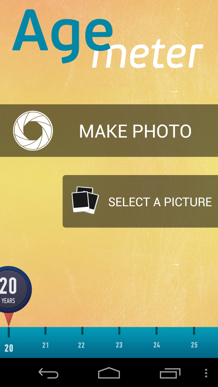 Age Meter - определение возраста по фотографии - 4PDA