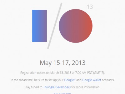   Google I/O  13 