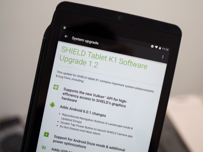 NVIDIA Shield Tablet K1    Android 6.0.1