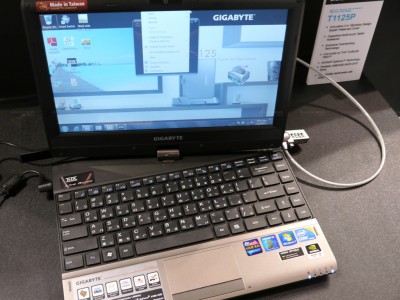 Gigabyte Booktop T1125P: ,       