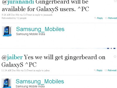 Samsung Mobile  Android 2.3 Gingerbread  Galaxy S