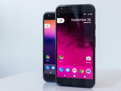 Google Pixel XL     iPhone 7 