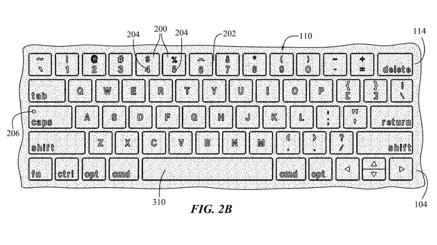 Apple запатентовала «бесконечную» клавиатуру для MacBook - 4PDA