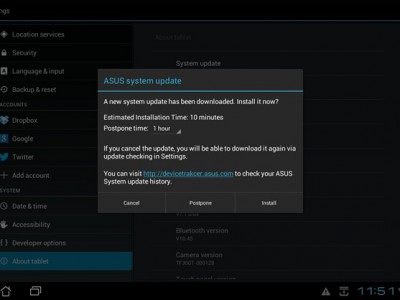 ASUS TF300T    Android 4.2 Jelly Bean