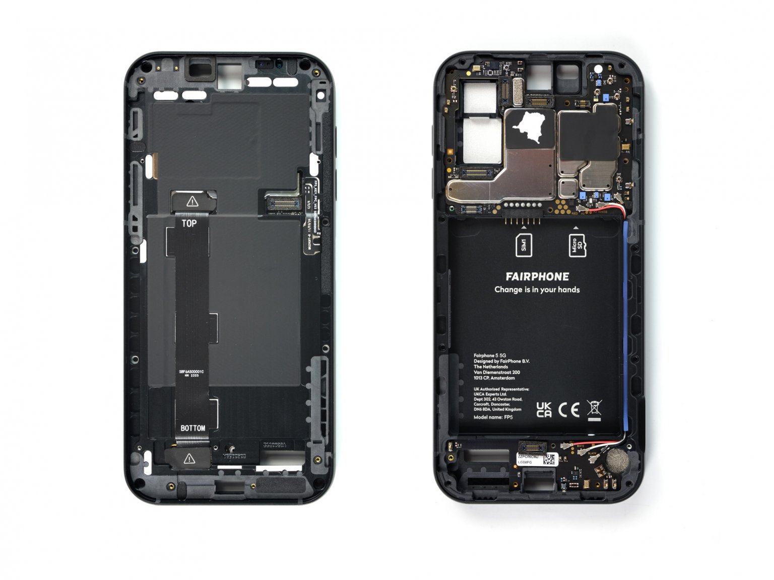 10 из 10. Fairphone 5 получил высшую оценку ремонтопригодности от iFixit -  4PDA