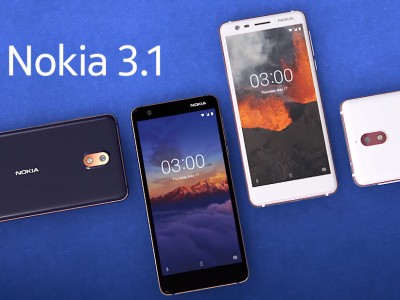  Nokia 3.1  Android Oreo    