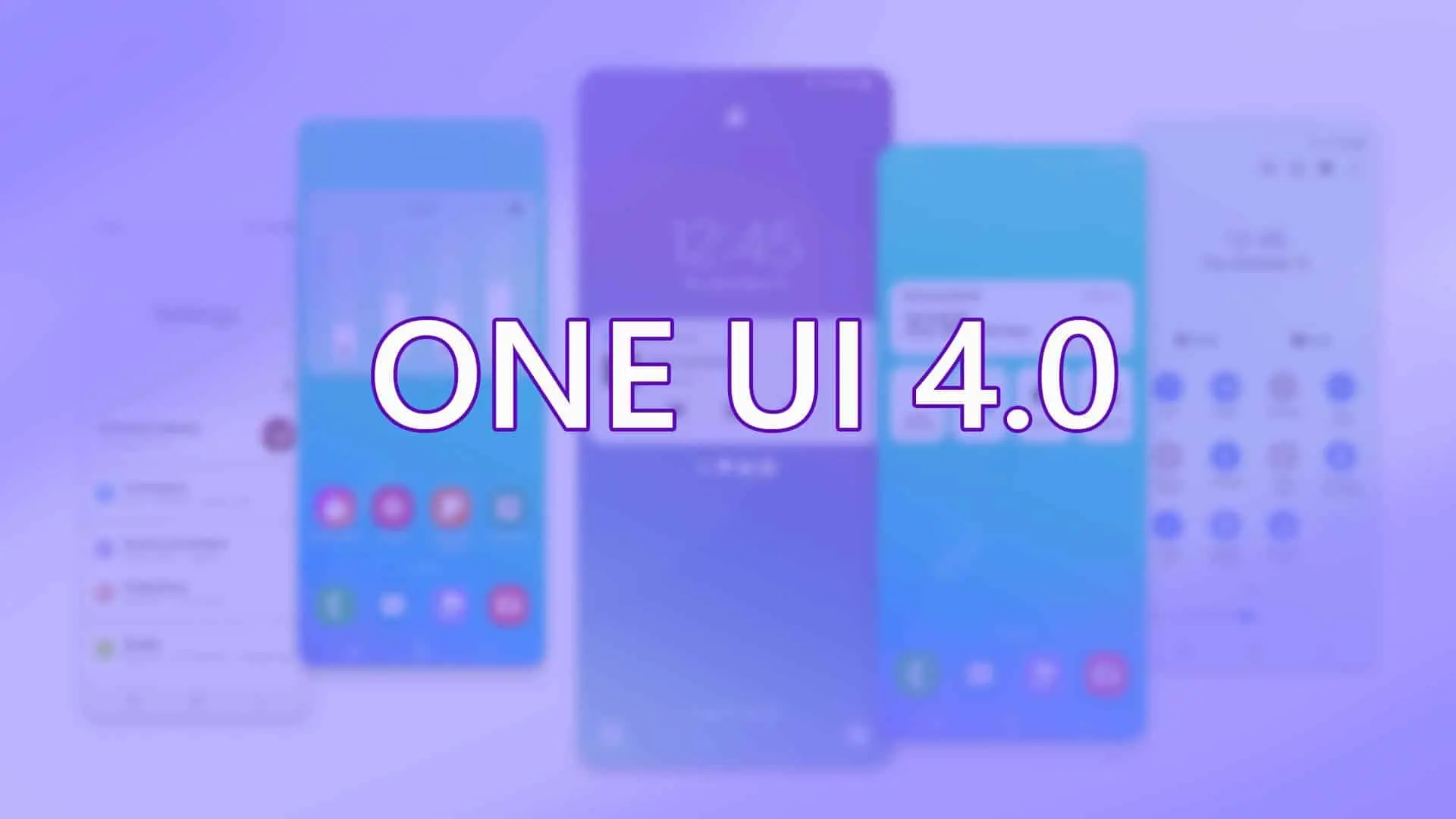 Samsung представила список устройств, совместимых с One UI 4.0 - 4PDA