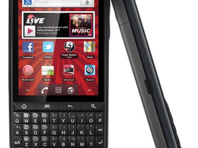 ZTE Venture: Android-  QWERTY 