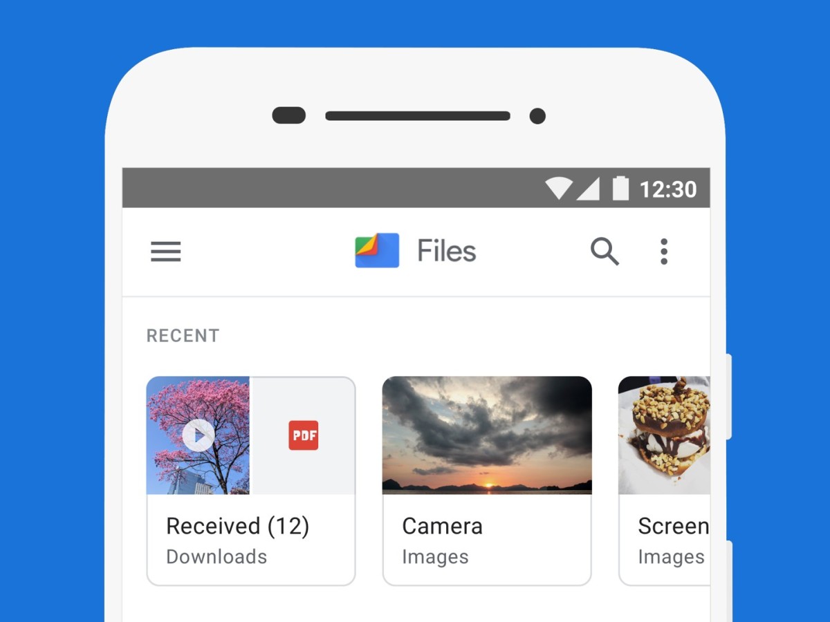 Google кардинально изменила фирменный файловый менеджер для Android - 4PDA