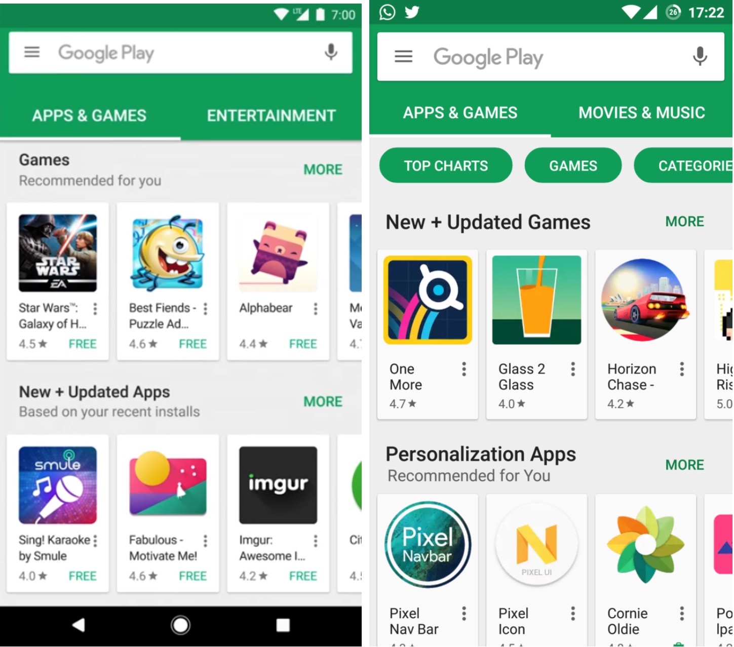 Google Play ждёт очередное обновление интерфейса - 4PDA