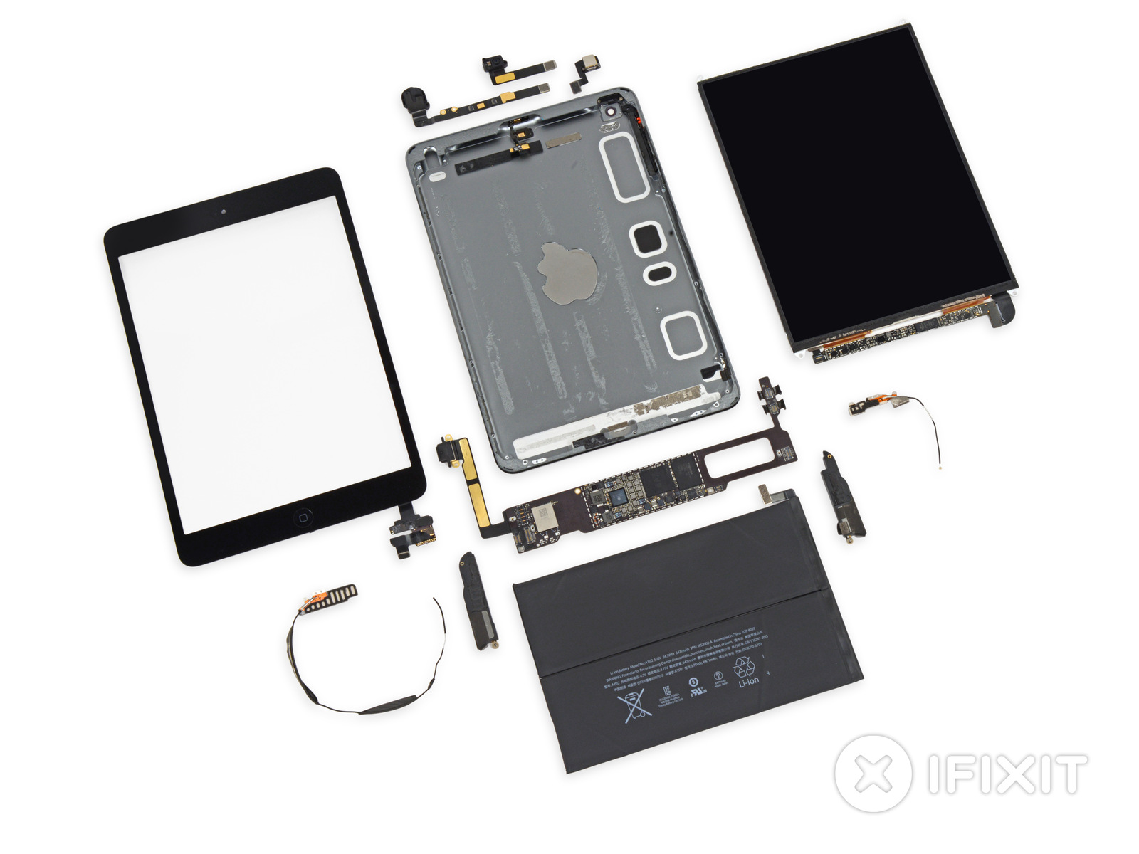 iFixit разобрали Apple iPad Mini Retina - 4PDA